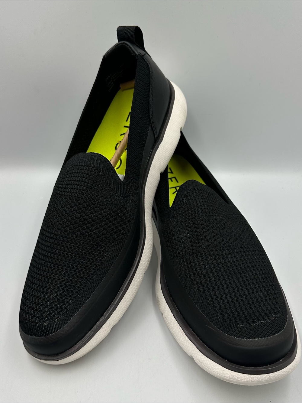 Cole Haan ZeroGrand Omni Knit Black Slip On Sneaker Mens 8M Ltwt Comfort Cushion